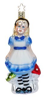 Mrs Kingsleigh - Alice<br>Inge-glas Ornament